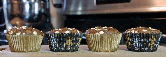 Bran Muffins With Raisins And Walnuts