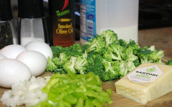 Farmer's Market Frittata Ingredients