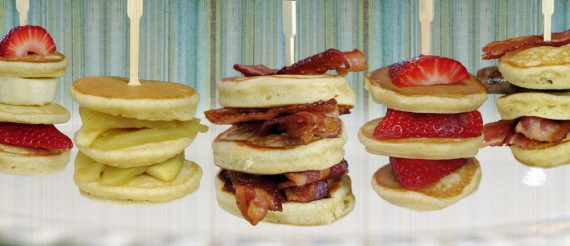Pancake Skewer Breakfast Party