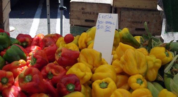 Bell Peppers From The Farmer's Market