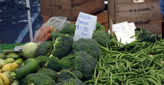Broccoli From The Farmer's Market