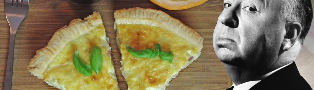 Alfred Hitchcock's Quiche Lorraine