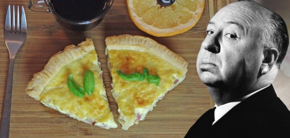 Alfred Hitchcock's Quiche Lorraine