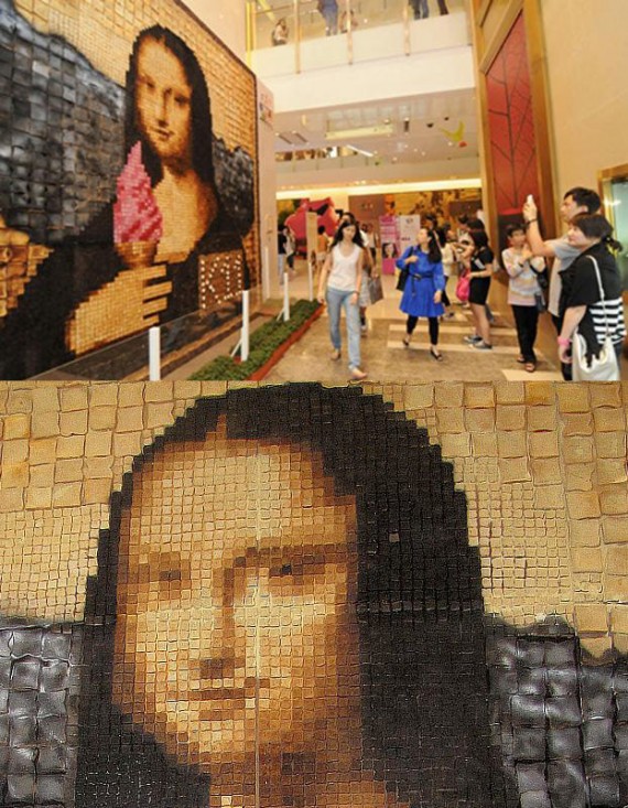 Mona Lisa In Toast By Maurice Bennett