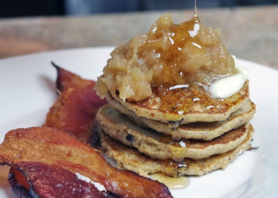 Bread Pudding Pancakes