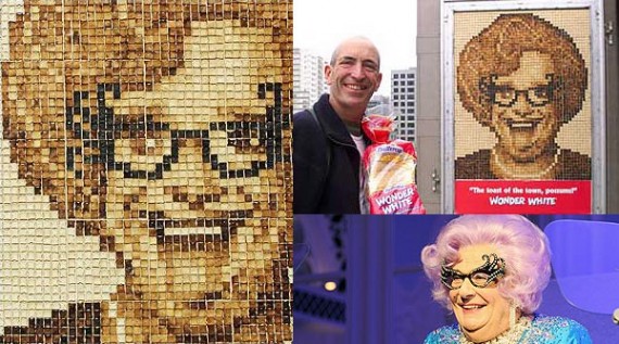 Dame Edna In Toast
