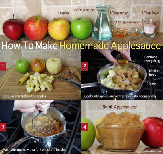 How To Make Homemade Applesauce