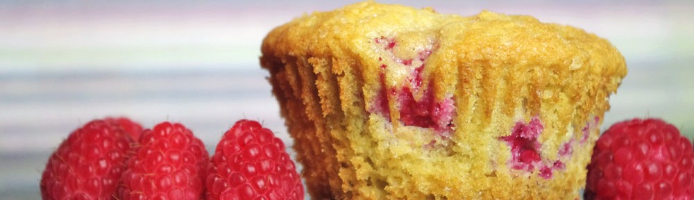 Raspberry And White Chocolate Muffins