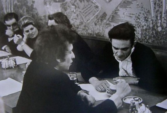 Dylan And Johnny Cash Have Breakfast