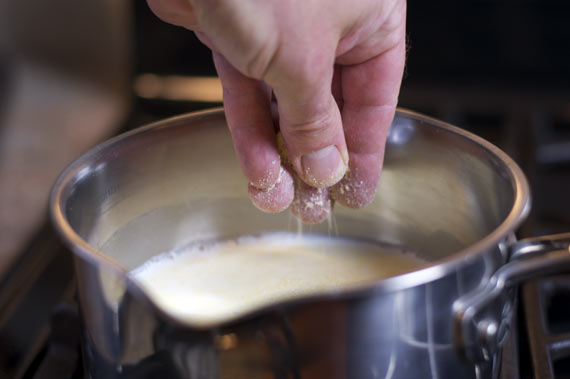 Making Polenta