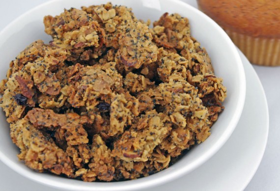 Lemon Poppy Seed Granola