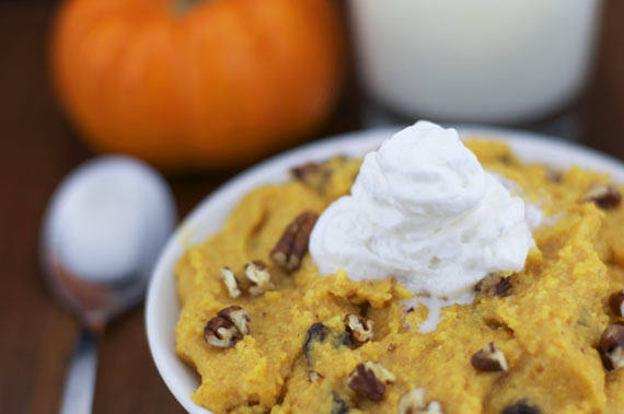 Pumpkin Pie Breakfast Polenta