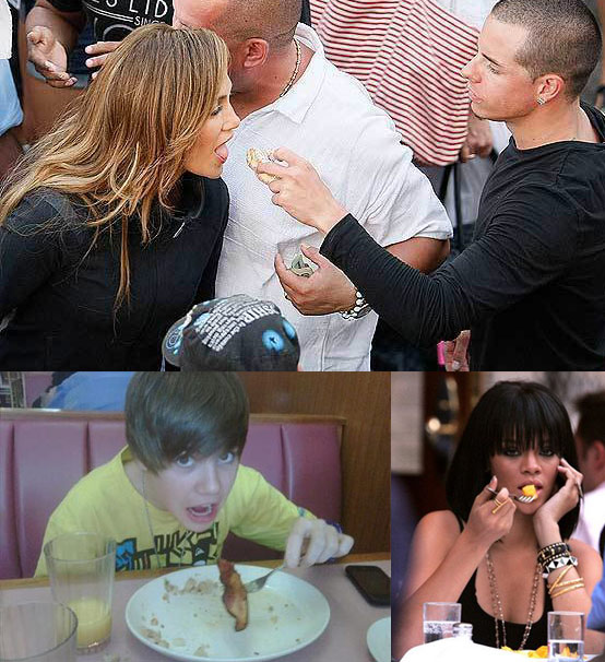 Pop Stars Eat Breakfast