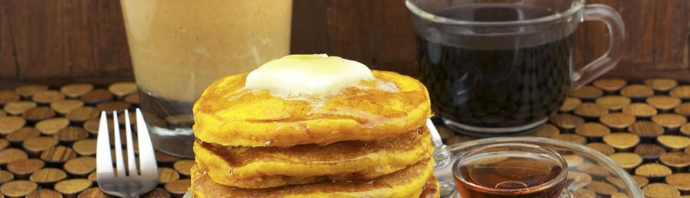 Pumpkin Pancakes & Pumpkin Milkshake