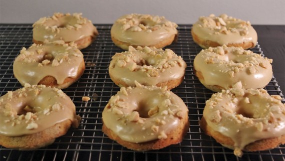 Baked Banana Donuts