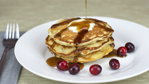 Cranberry Sauce In Pancakes