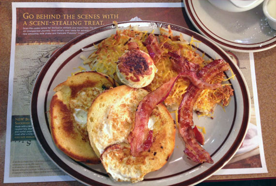 Hobbit Hole Breakfast From Denny's