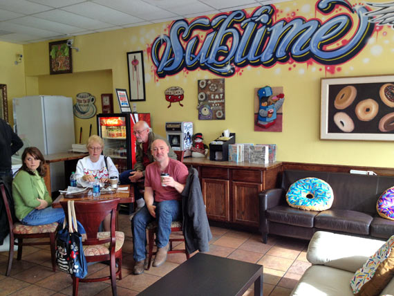 Me At Sublime Doughnuts In Atlanta, GA