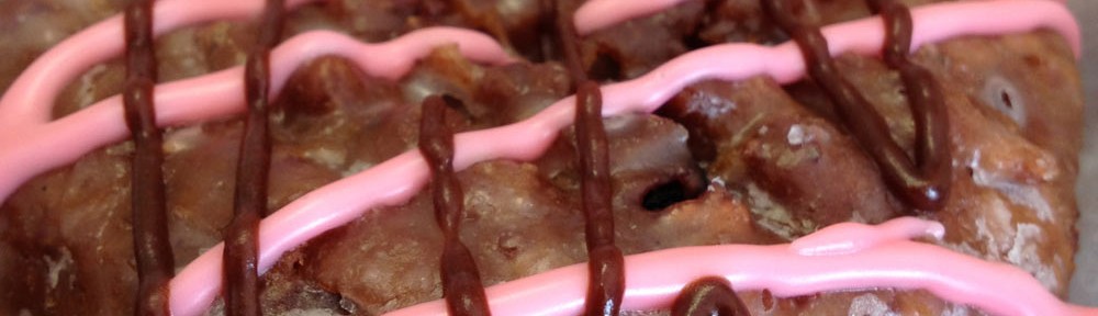 Chocolate Wild Berry Fritter at Sublime Doughnuts