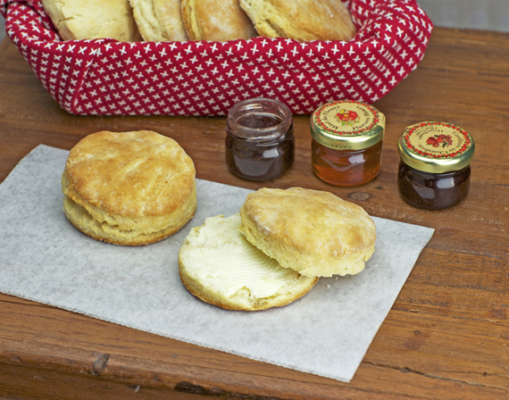 Buttermilk Biscuits And Jam