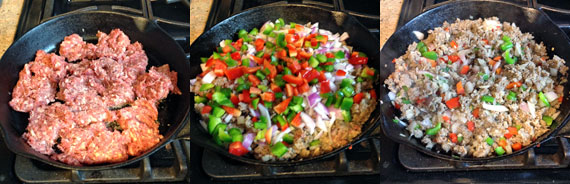 Frying A Basic Breakfast Strata