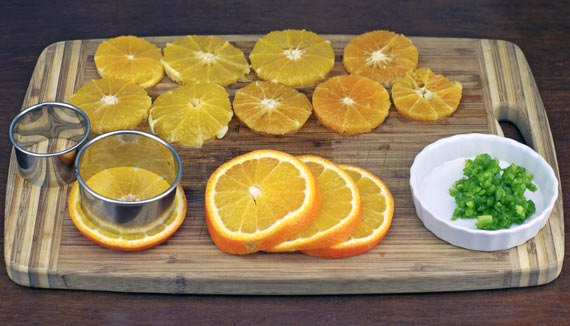 Making Oranges With Honey And Jalapeno
