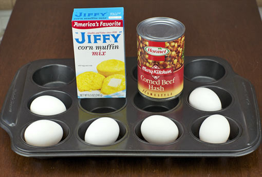 Muffin Tin Meal Ingredients
