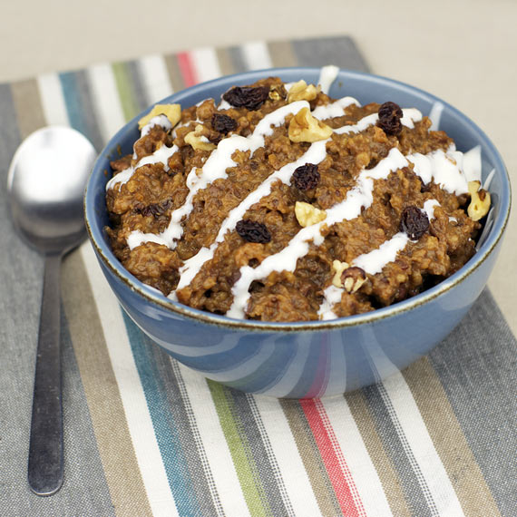 Bowl Of Carrot Cake Oatmeal