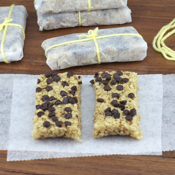 No-Bake Chocolate Chip Breakfast Bars