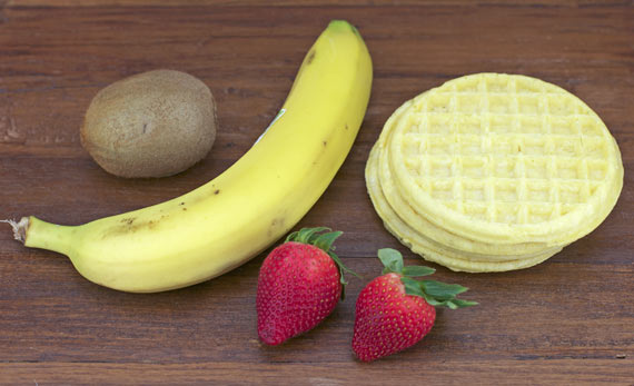 Ingredients For Waffle Butterflies