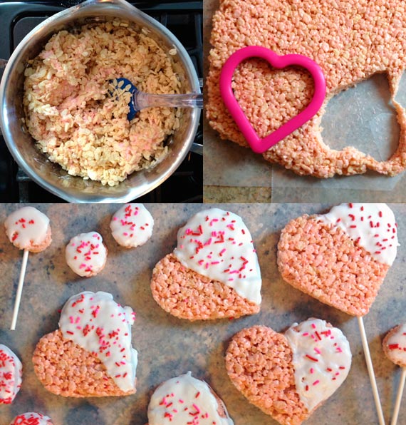 Cutting Out Cereal Hearts