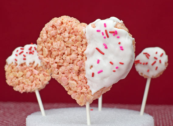 Cereal Hearts On Sticks
