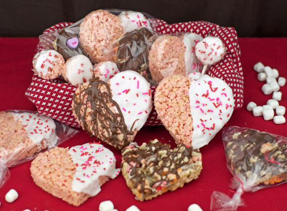 Valentines Cereal Basket