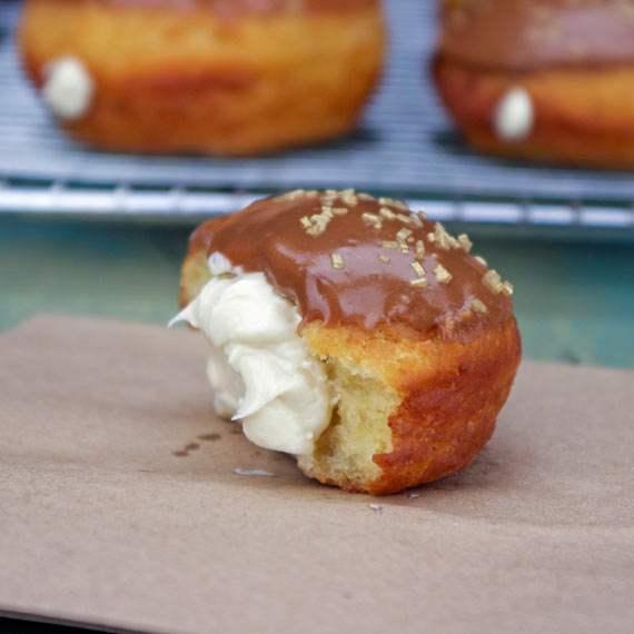 Inside Irish Coffee Donut