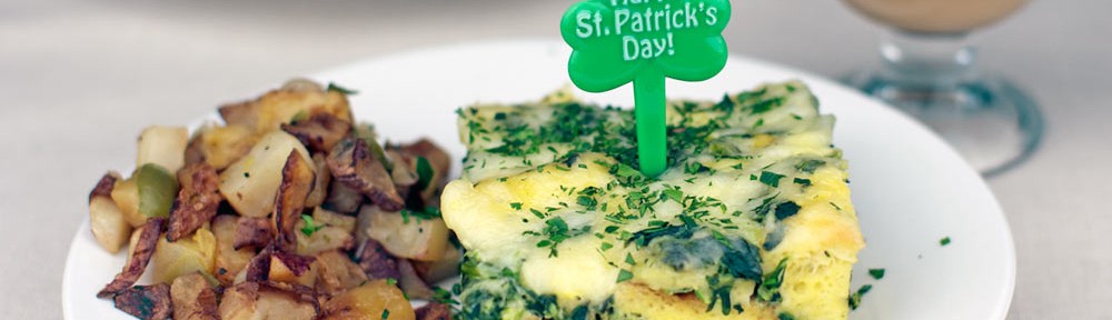 St. Patrick's Day Breakfast Casserole