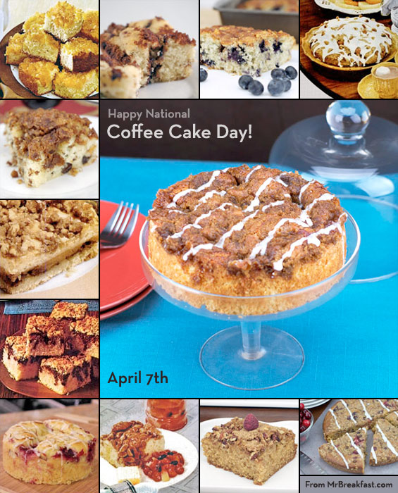 Coffee Cake Day April 7th