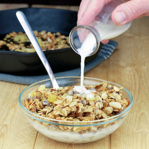 Easy Skillet Granola