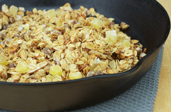 Granola In A Skillet