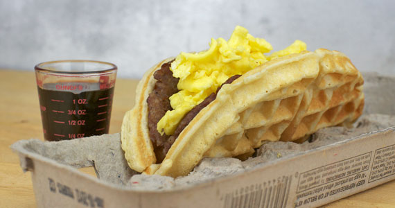 Recreating Taco Bell's Waffle Taco