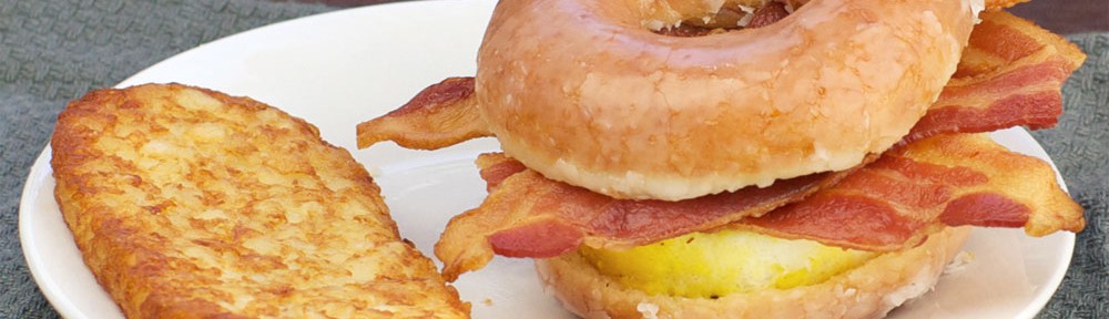 Recreating The Glazed Donut Breakfast Sandwich