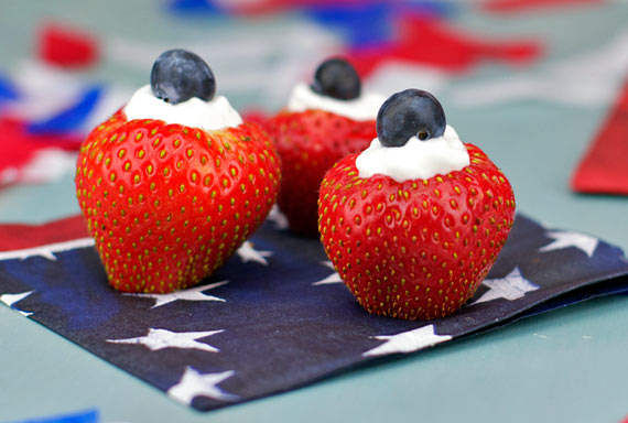 Fourth of July Berry Bites