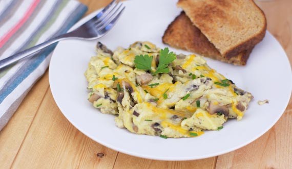 Souper Mushroom Scramble