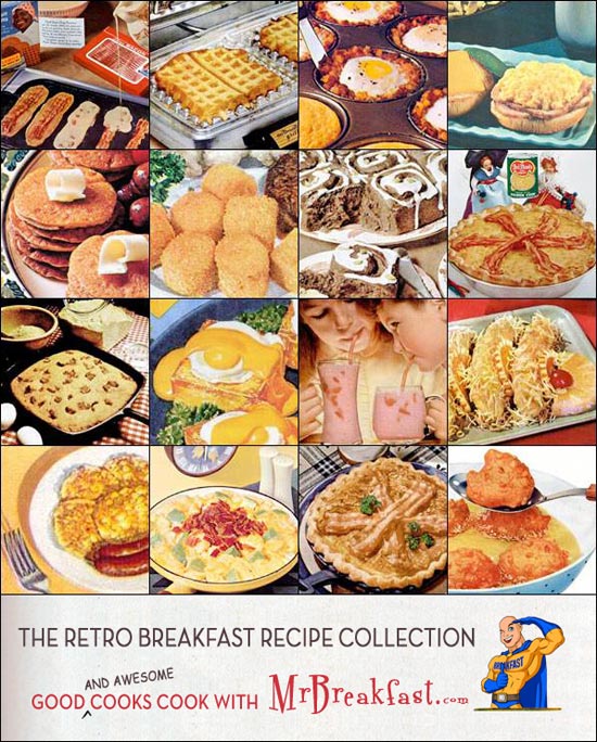 Retro Breakfast Recipe Collection