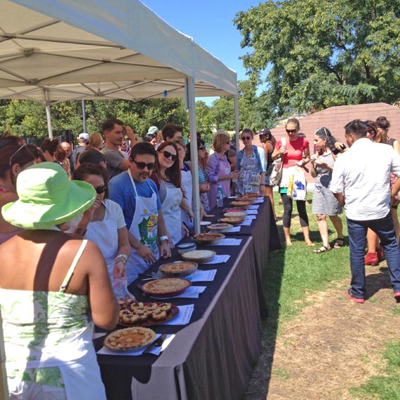 The Pie Contest Begins