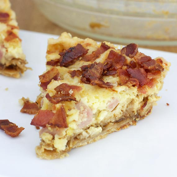 Spam & Fig Jam Breakfast Pie