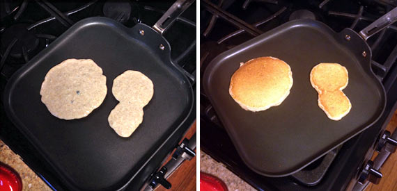 Making My New Pancake Turkey