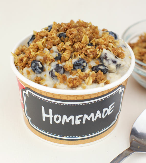 Blueberry Muffin Oatmeal