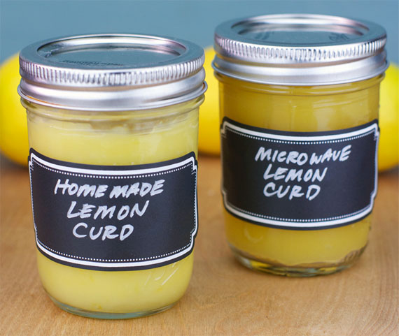 Two Kinds Of Homemade Lemon Curd