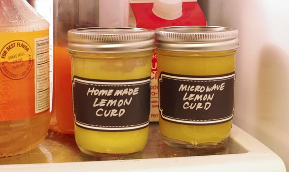 Lemon Curd In The Refridgerator