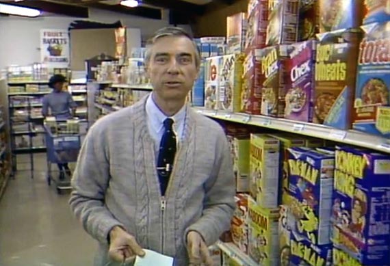 A Trip Down A 1984 Cereal Aisle With Mr. Rogers